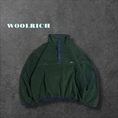 WOOLRICH ウールリッチ 古着 ハーフスナップ フリースプルオーバー