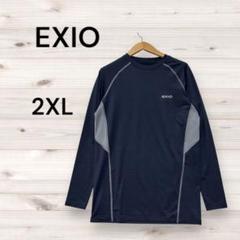 長袖インナーウェア 2XL アンダーシャツ　美品　ストレッチ　野球　大きい