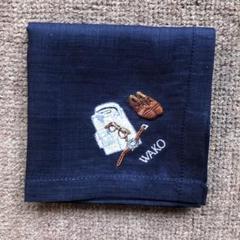 銀座和光 WAKO 刺繍ハンカチ - メルカリ
