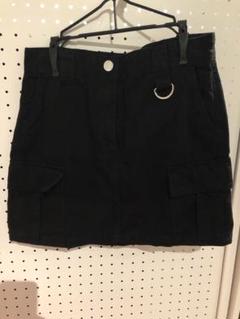 ブラックカーゴミニスカートのサムネイル