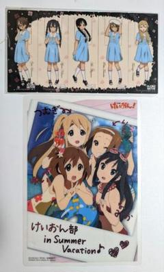 けいおん ステッカー しおり フォトスタンド