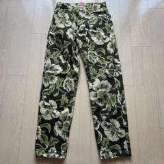 KENZO×NIGO 花柄 パンツ ボトムス グリーン系 - メルカリ