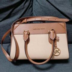美品！！MICHAEL KORS ショルダーバッグ ベージュ/ブラウン