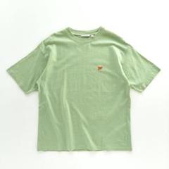 ベイフロー TGIF 刺繍 USAコットン Tシャツ グリーン【Ｌ】