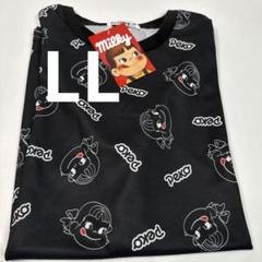 新品未使用　タグ付き　ペコちゃん　Tシャツ  半袖　ルームウェア　メッシュ生地 新品未使用 タグ付き ペコちゃん メッシュ生地 Tシャツ LLサイズ