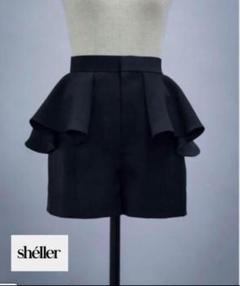 sheller コードレスショートパンツ BLACK