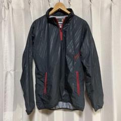Mizuno Pro ナイロンジャケット Lサイズ ブラック/レッドのサムネイル
