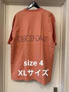 DESCENDANT ピンク Tシャツ サイズ4 XLサイズ ディセンダントのサムネイル