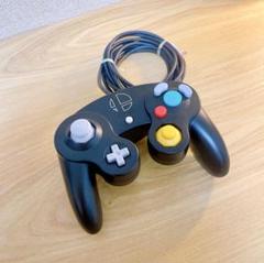 【未使用に近い】ゲームキューブコントローラー スマッシュブラザーズ ブラックのサムネイル