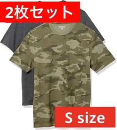 SALE✨️ 2枚組 Tシャツ クルーネック スリム 半袖 メンズ 快適