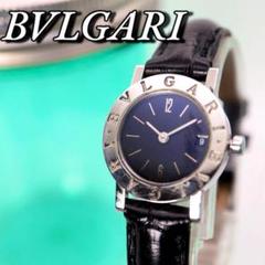 BVLGARI デイト シルバー ラウンド レディース腕時計 863