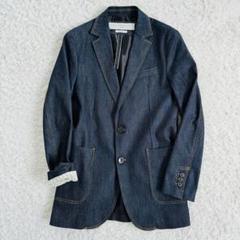 極美品【超希少】ZARA プレミアムデニム　リミテッド　テーラードジャケット 極美品【超希少】ZARA プレミアムデニム リミテッド テーラード