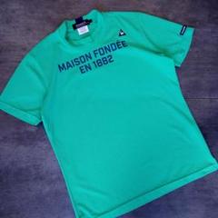 極美品 le coq sportif golf モックシャツ メッシュ加工
