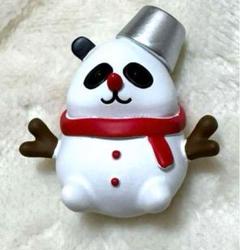 クリスマス 置物 冷蔵庫マグネット パンダ 飾り パンダ雪だるま