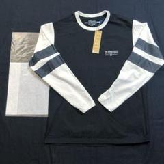 3 M GERUGA GR-C-143B Tシャツ ツートン ブラック 白 長袖