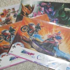 仮面ライダー　ビジュアルシート　まとめ売り
