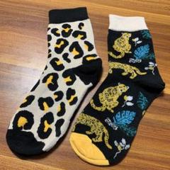 レオパード　豹柄　ソックス　靴下　女性用　1組②