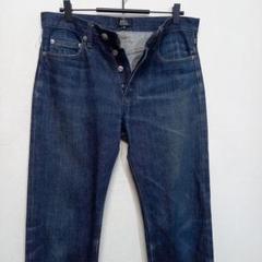 90s A.P.C. アーペーセー ジーンズ チュニジア製 赤耳 ボタンフライ 90s A.P.C. アーペーセー ジーンズ チュニジア製 赤耳 ボタン