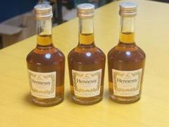 Hennessey ヘネシー ミニチュアボトル5本セット Hennessey ヘネシー ミニチュアボトル5本セット 飲料・酒