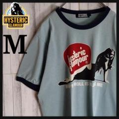 【雰囲気抜群❗️】00s HYSTERIC GLAMOUR 総柄 リンガーTシャツ ヒステリックグラマーhysteric glamour リンガーT半袖tシャツ