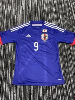 日本代表 サッカーユニフォーム岡崎慎司 M アディダス　adidasユニホームのサムネイル