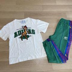 【美品】adidas バンビ ジャージ上下セット