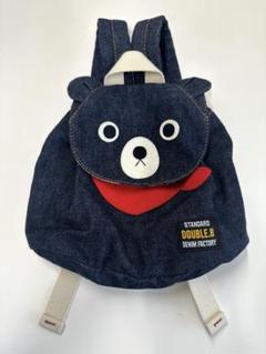 希少レトロ】mikihouseミキハウス くまさん リュック 日本製