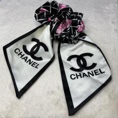 CHANELプリーツ スカーフ 2019年ノベルティ非売品 aq9368