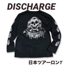 DISCHARGE 2009日本ツアー 3スカル ロンT PUNK CRUSTのサムネイル