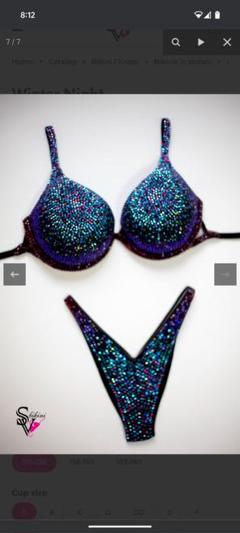 年末セールです★新品★ロシア製　JBBFコンテストビキニ JBBF フィットネスビキニ SVbikini 競技 コンテスト 大会 ビキニ