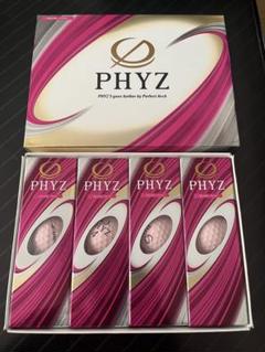 【新品未使用】2024製造 ブリヂストン PHYZ ゴルフボールパールピンク2箱 PHYZ ボール【オンネームサービス有り】(ボール（新品）)|PHYZ