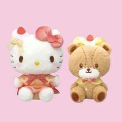 【新品未開封品】ハローキティ♡タイニーチャム　おやつタイムBIGぬいぐるみ