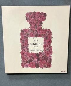 CHANEL 花と靴のアート作品 フレームあり　オリバーガル　絵画 imgrc0076321543.jpg