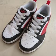 PUMA スニーカー ホワイト/ブラック/レッド 20cm