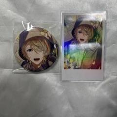 本日限定価格】にじさんじ 誕生日缶バッジ＆チェキ風カード 風楽