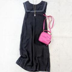 美品✨定価3.1万 ロワズィール リネン100％セーラーカラー