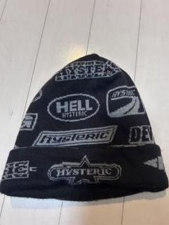 (人気で全く買えない)HYSTERIC GLAMOUR ロゴ ニット帽 ビーニー