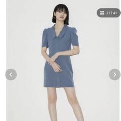 EMODA エモダ ローカラー タック ワンピース
