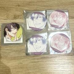 ヤリチン☆ビッチ部 TSUTAYA 缶バッジ 鹿谷樹 5点セット