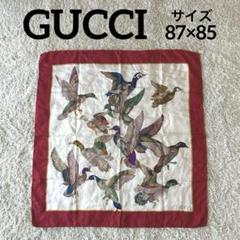 ★GUCCI★ スカーフ 大判 インターロッキング ストライプ レトロ ホワイト ☆GUCCI☆ スカーフ 大判 インターロッキング ストライプ レトロ