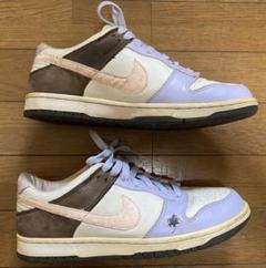 06年 ナイキ ダンク ロー NIKE DUNK LOW スニーカー茶 紫