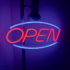 ネオンサイン OPEN バーライト サインライト