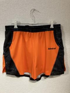 アドミラルテニスセットアップMシャツショートパンツオレンジ黒