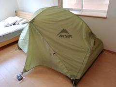 使用2回 MSR ハバハバHP フットプリント付 スノーピークやモンベル好きにも