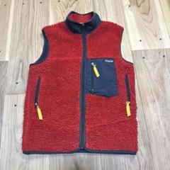 【2000年製 MADE IN USA】patagonia パタゴニア レトロX フリースベスト KIDS14 レッド赤 キッズ レディース 古着屋 GREEN HEAVEN ベスト ページ