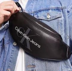 極美品 Calvin Kleinカルバンクラインジーンズ　ウエスト・ボディバッグ