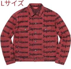 Supreme.Frayed Logos Denim TruckerJacket