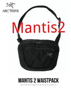 【新品】mantis2 アークテリクス ボディバッグ ブラック