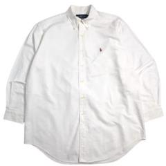90s Ralph Lauren BD オックスフォードシャツ ホワイト XL