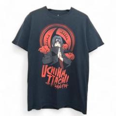 NARUTO ナルト Tシャツ ブラック うちはイタチ アニメ 774